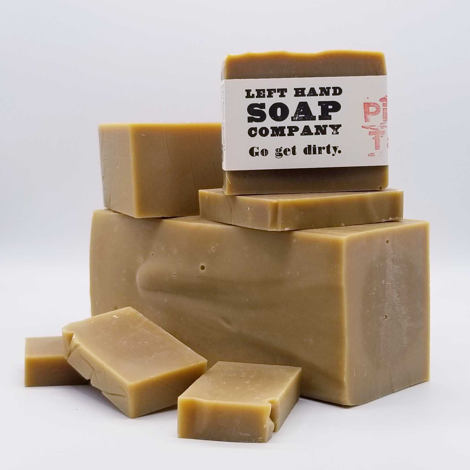 Pine Tar Soap  Tar Soap - Silly Goats Soap Company